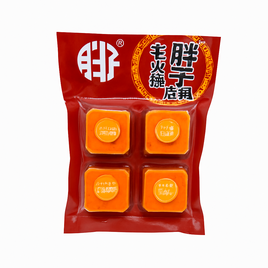 Mei Wei: Base de Tempero para Hot Pot（老火锅底料）- Panzi 320g - Embalagem em Fundo Branco