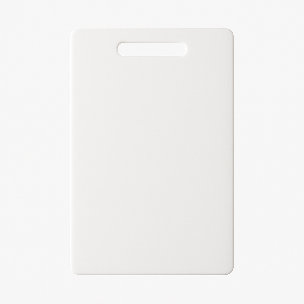 Mei Wei: Tábua de Corte Profissional（胶钻板）- 36x26x1cm - Embalagem em Fundo Branco