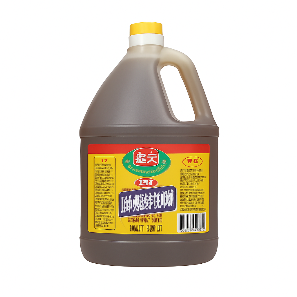 Mei Wei: Vinho de Cozinha Chinês（海天陈酿料酒）- Haitien 1.75L - Embalagem em Fundo Branco