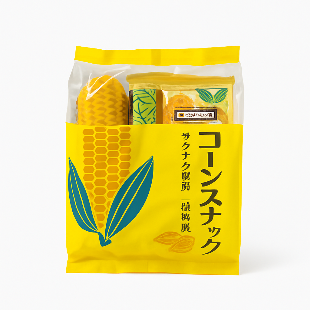 Mei Wei: Biscoito de Milho Sopa de Milho（玉米濃湯餅）- Pei Tien 105g - Embalagem em Fundo Branco