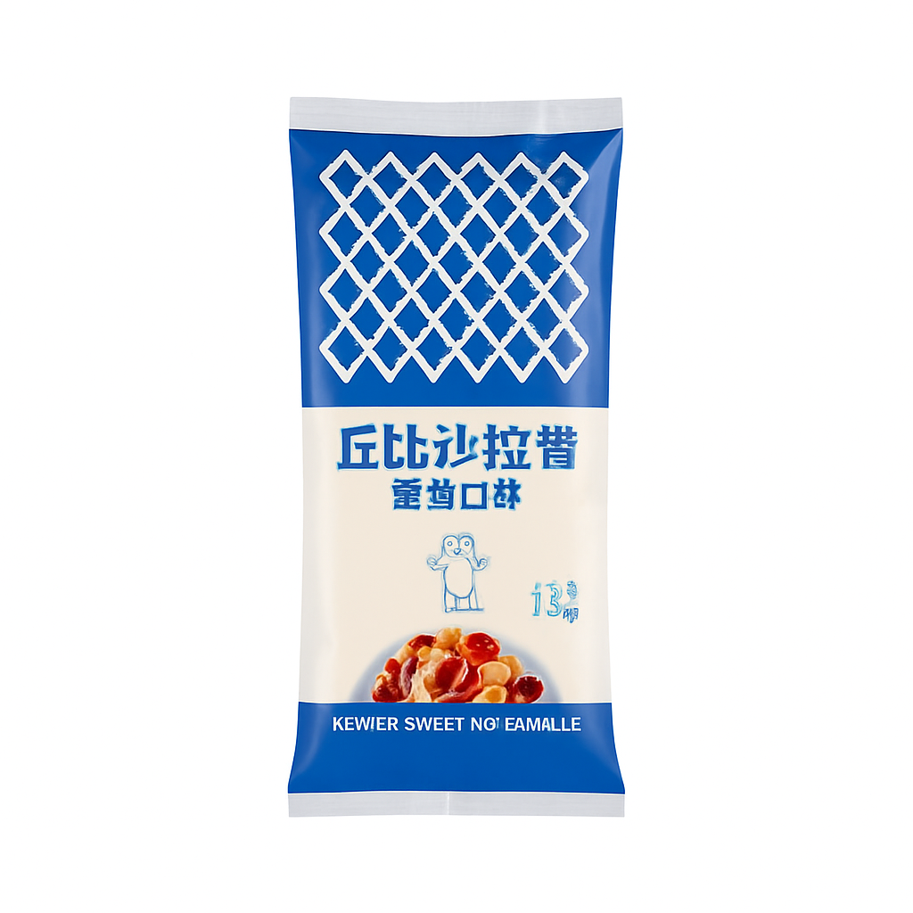 Mei Wei: Maionese Doce Kewpie（丘比沙拉酱）- Kewpie 150g - Embalagem em Fundo Branco
