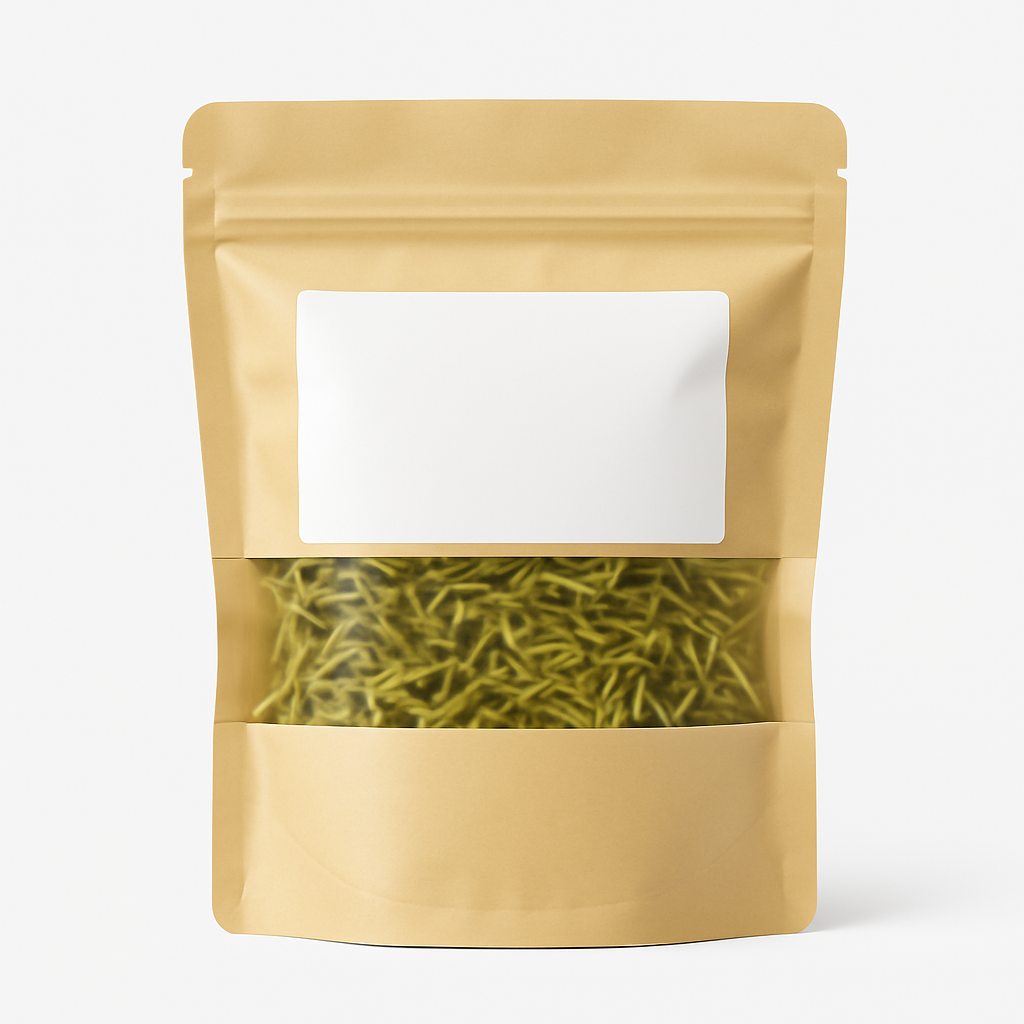 Mei Wei: Flor de Madressilva（金银花）100g - Embalagem em Fundo Branco