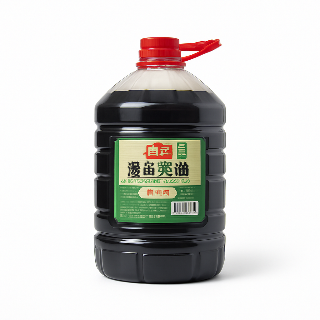 Mei Wei: Molho de Soja para Peixe no Vapor（蒸鱼豉油）- Haitian 10,5L - Embalagem em Fundo Branco