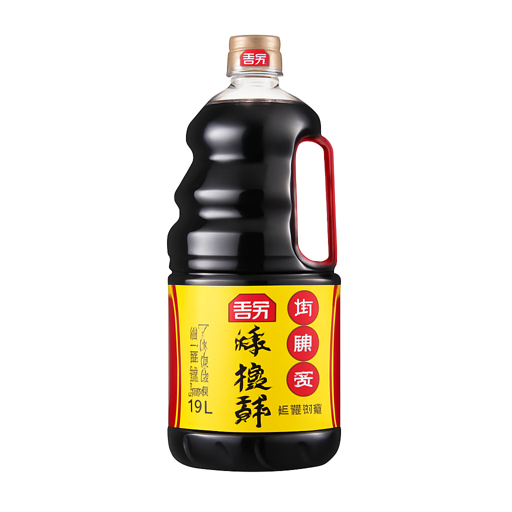 Mei Wei: Molho de Soja Premium Sabor Intenso（味极鲜酱油）- Hai Tian 1,9L - Embalagem em Fundo Branco