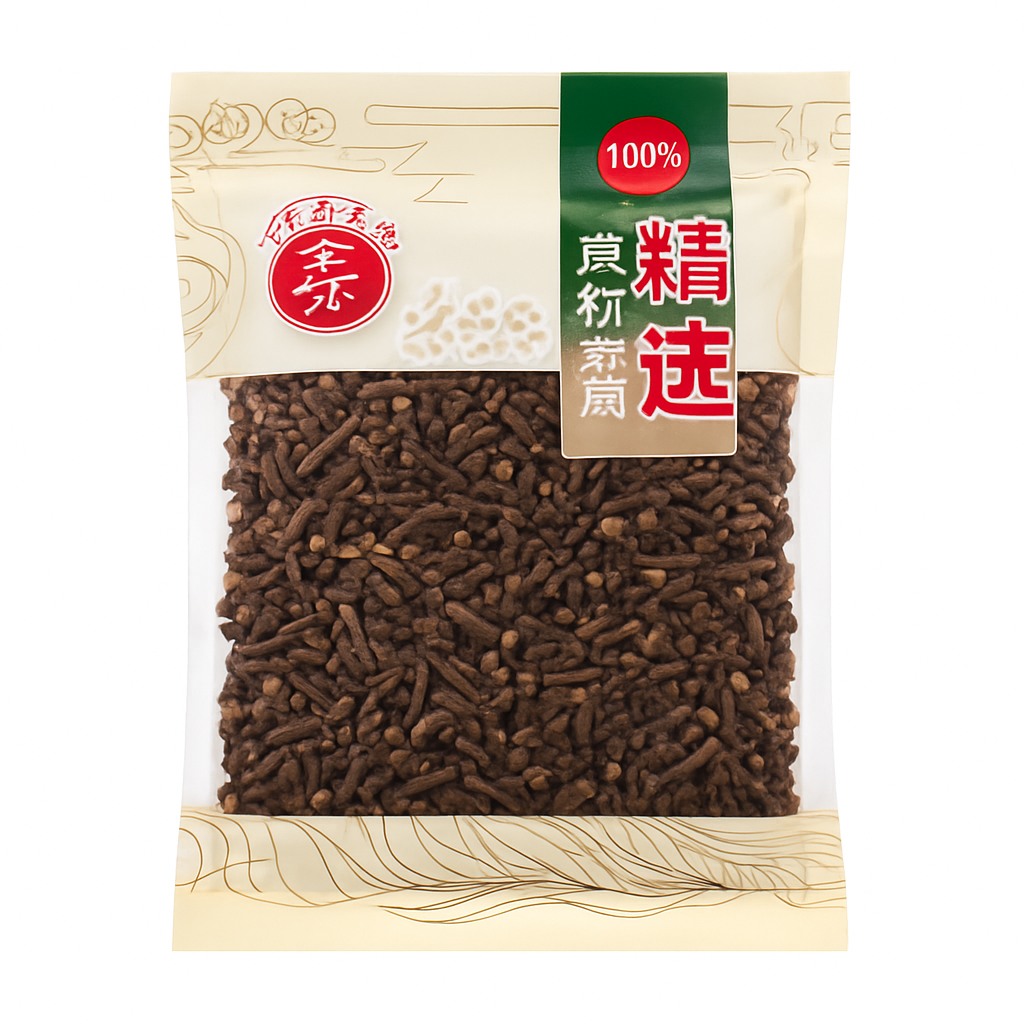 Mei Wei: Cravo da Índia（丁香）200g - Embalagem em Fundo Branco