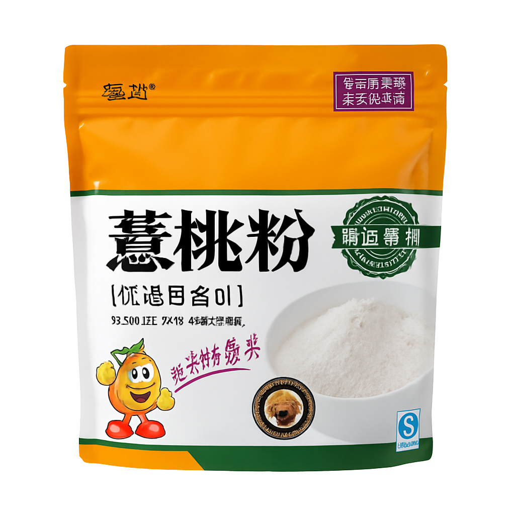 Mei Wei: Proteína de Noz em Pó com Nozes（王室松子蛋白奶核桃粉）- 600g - Embalagem em Fundo Branco