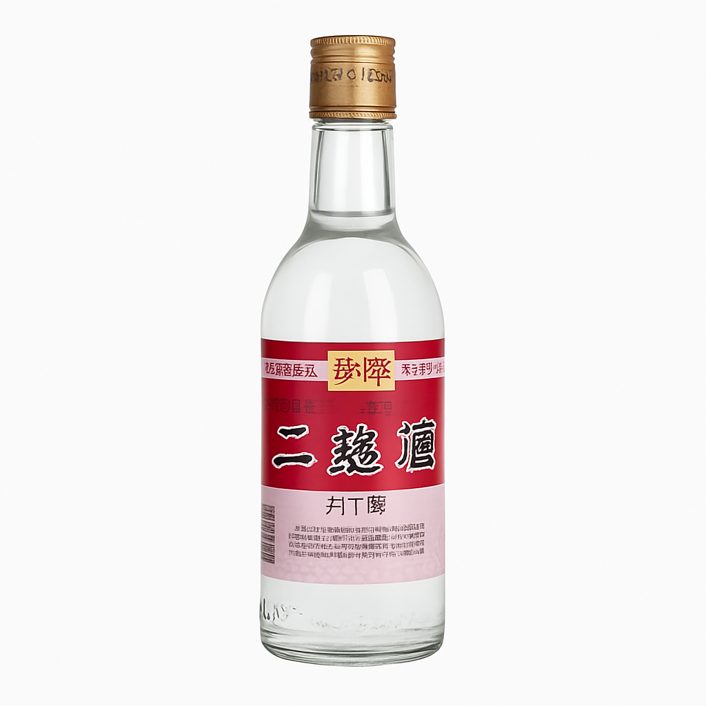 Mei Wei: Licor Chinês Erguotou（二曲酒）- Lu Shi 500ml 60° - Embalagem em Fundo Branco