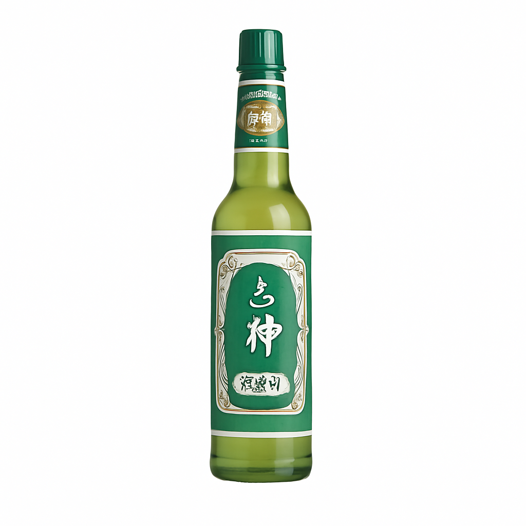 Mei Wei: Água de Colônia Floral Liu Shen 195ml - 六神花露水 | Refrescante e Repelente Natural - Embalagem em Fundo Branco
