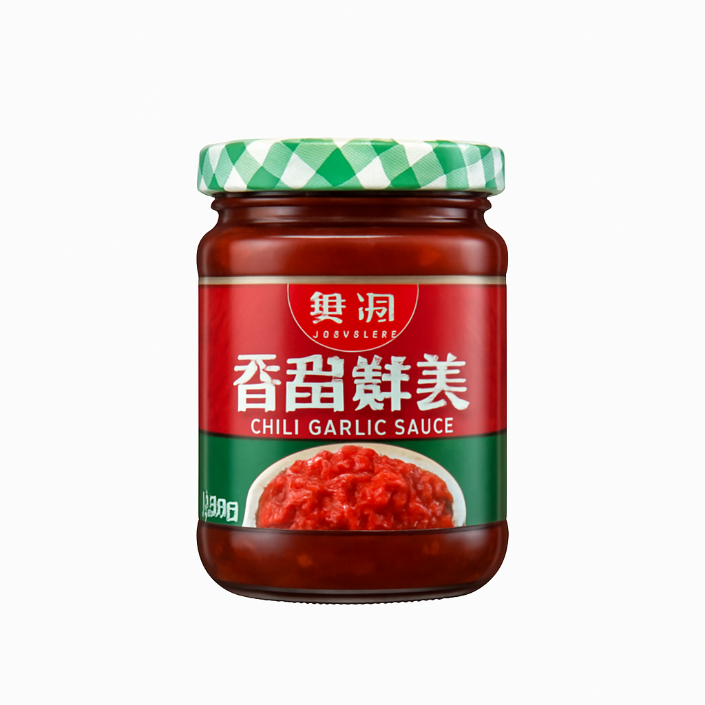 Mei Wei: Molho Char Siu（厨邦叉烧酱）- Chubang 220g - Embalagem em Fundo Branco