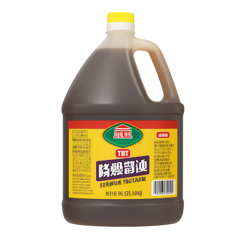 Mei Wei: Vinho de Cozinha Chinês（海天陈酿料酒）- Haitien 1.75L - Embalagem em Fundo Branco