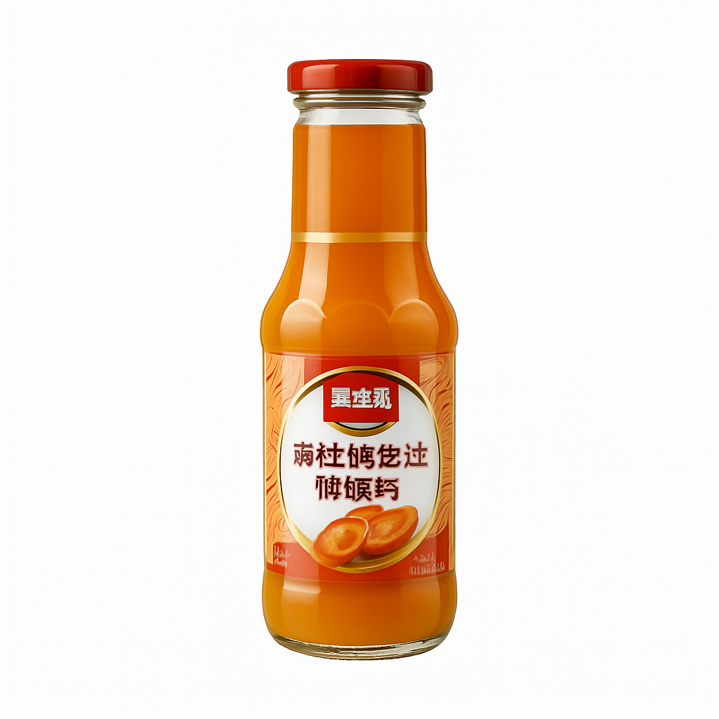 Mei Wei: Molho de Abalone e Vieira（瑶柱鲍鱼汁）- Fengqiuwei 390g - Embalagem em Fundo Branco