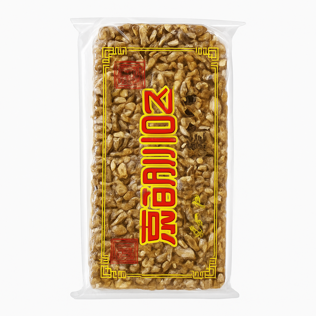 Mei Wei: Biscoito de Sementes de Girassol（瓜子酥）- MQ 220g - Embalagem em Fundo Branco