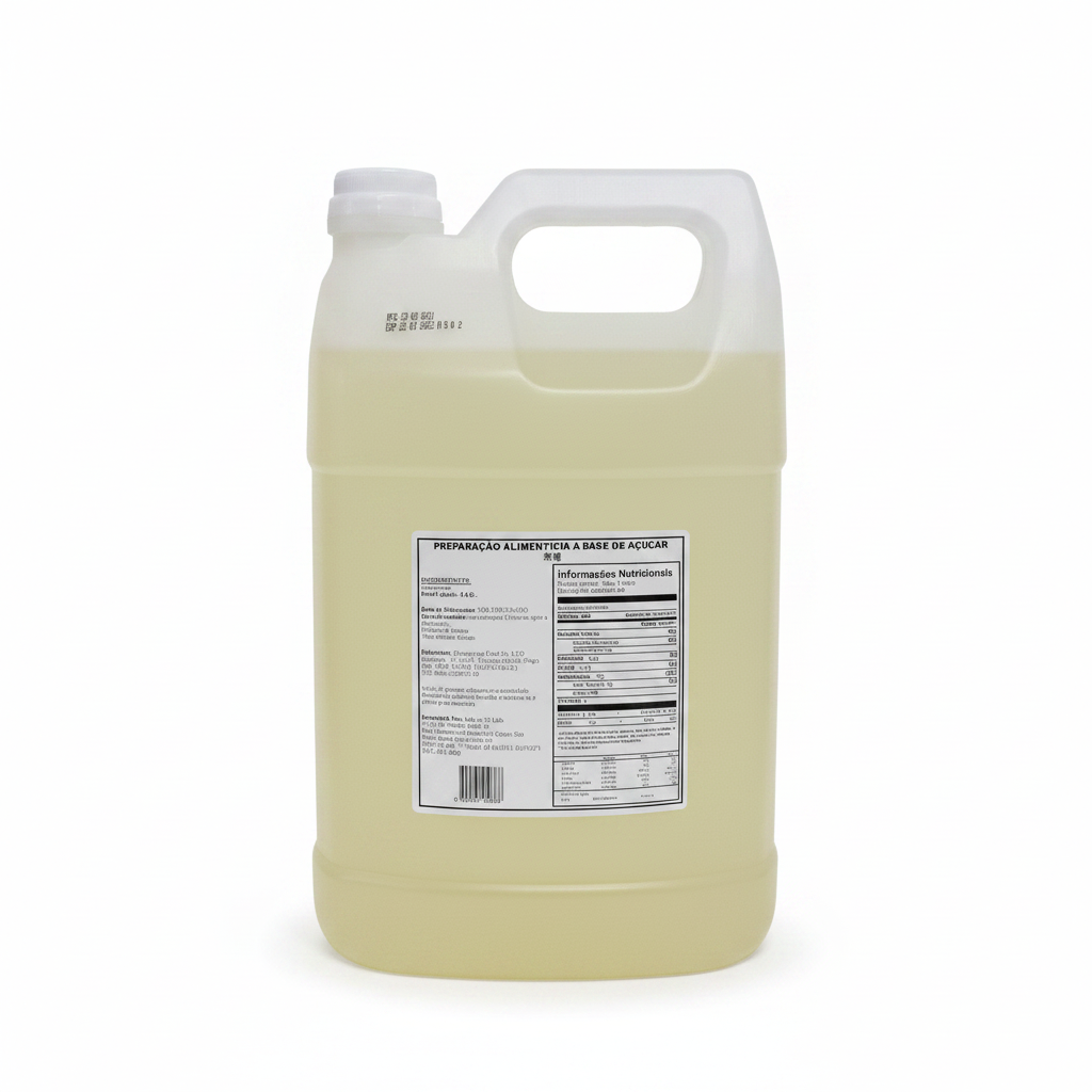 Mei Wei: Frutose 果糖 5kg - Embalagem em Fundo Branco
