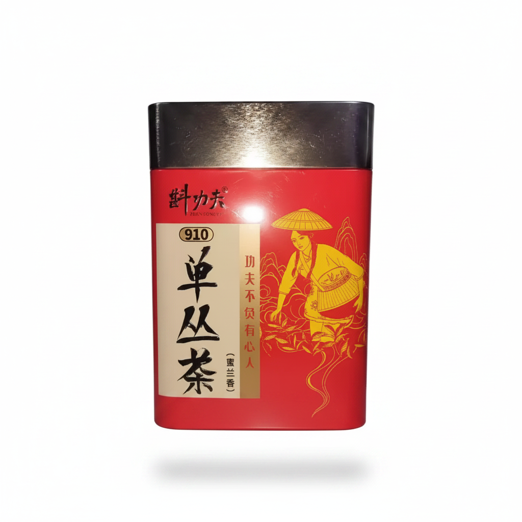 Mei Wei: Chá Dan Cong 单丛茶 Zhen Gongfu 50g - Embalagem em Fundo Branco