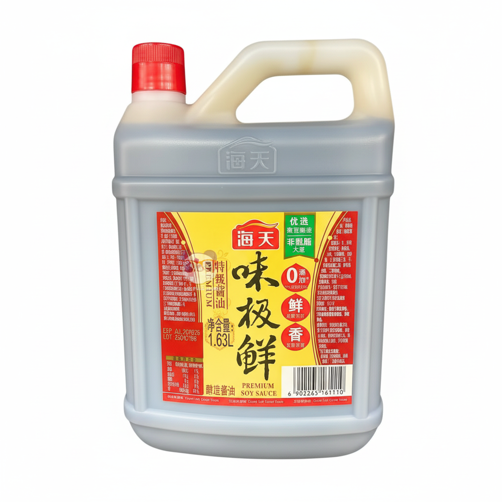 Mei Wei: Shoyu Molho de Soja Premium Haday 1.63L - Embalagem em Fundo Branco