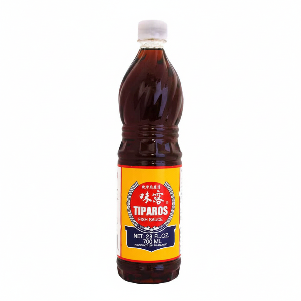 Mei Wei: Molho de Peixe Nam Pla Tiparos 700ml - Embalagem em Fundo Branco