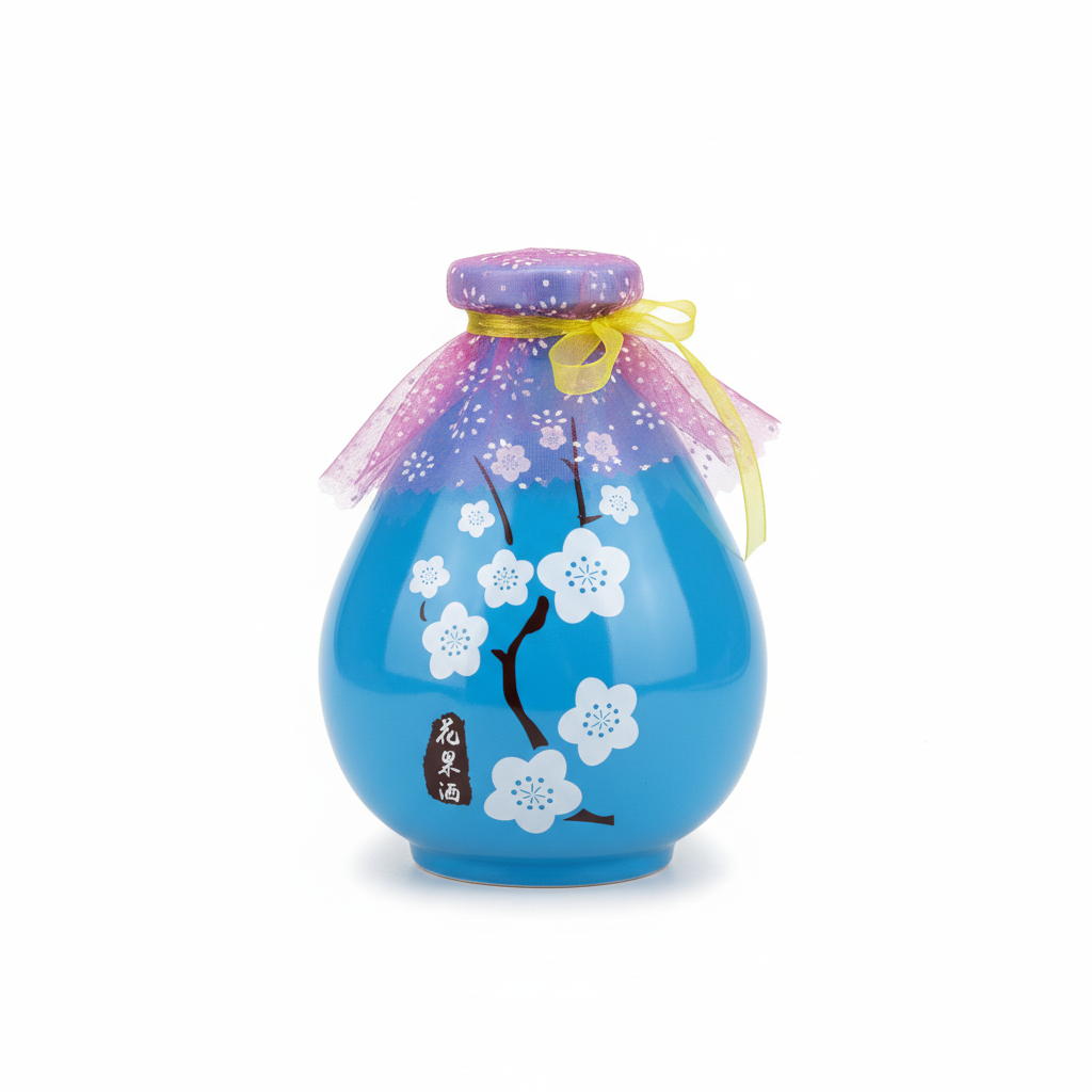 Mei Wei: Licor de Pomelo Yimandi 500ml - Embalagem em Fundo Branco