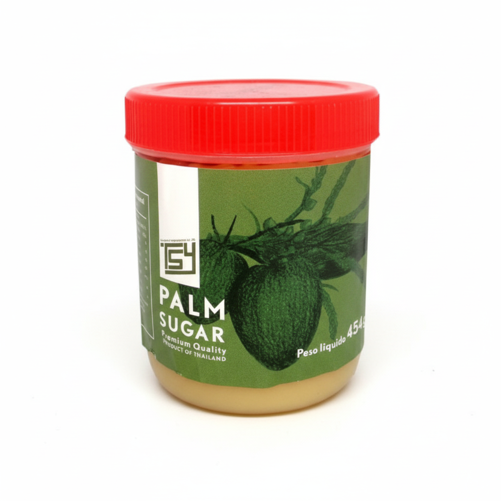Mei Wei: Açúcar de Palmeira Palm Sugar Tsy 454g - Embalagem em Fundo Branco