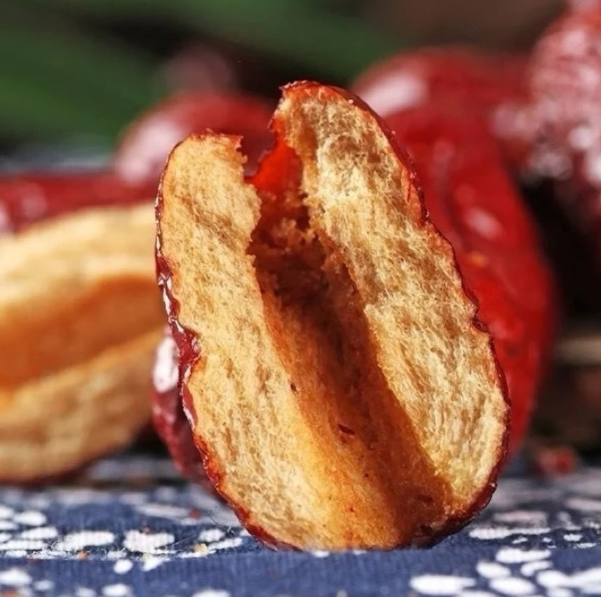 Jujuba crocante (tâmara vermelha) - Cangzhou Snack 252g