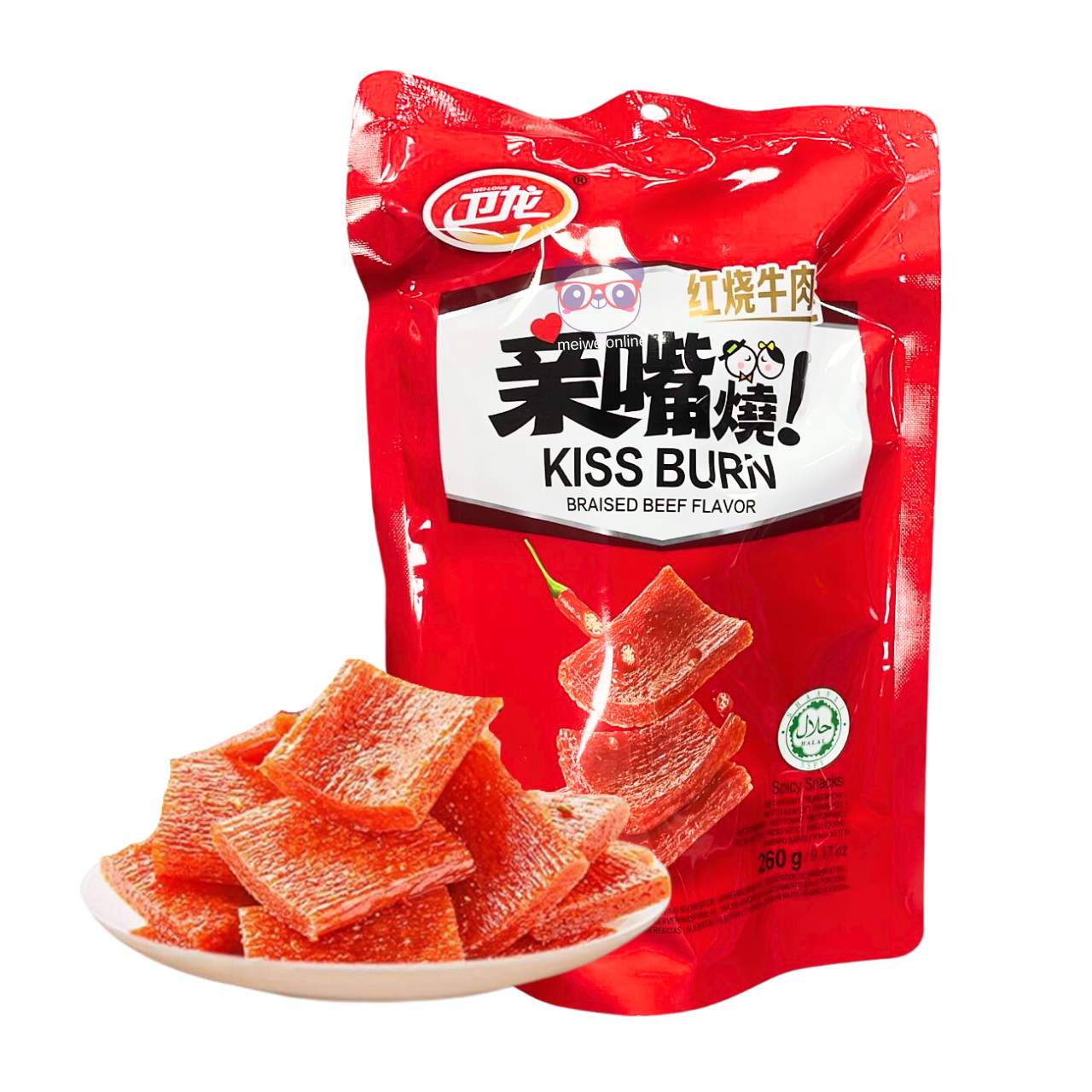 Kiss Burn sabor carne assada - WeiLong 260g