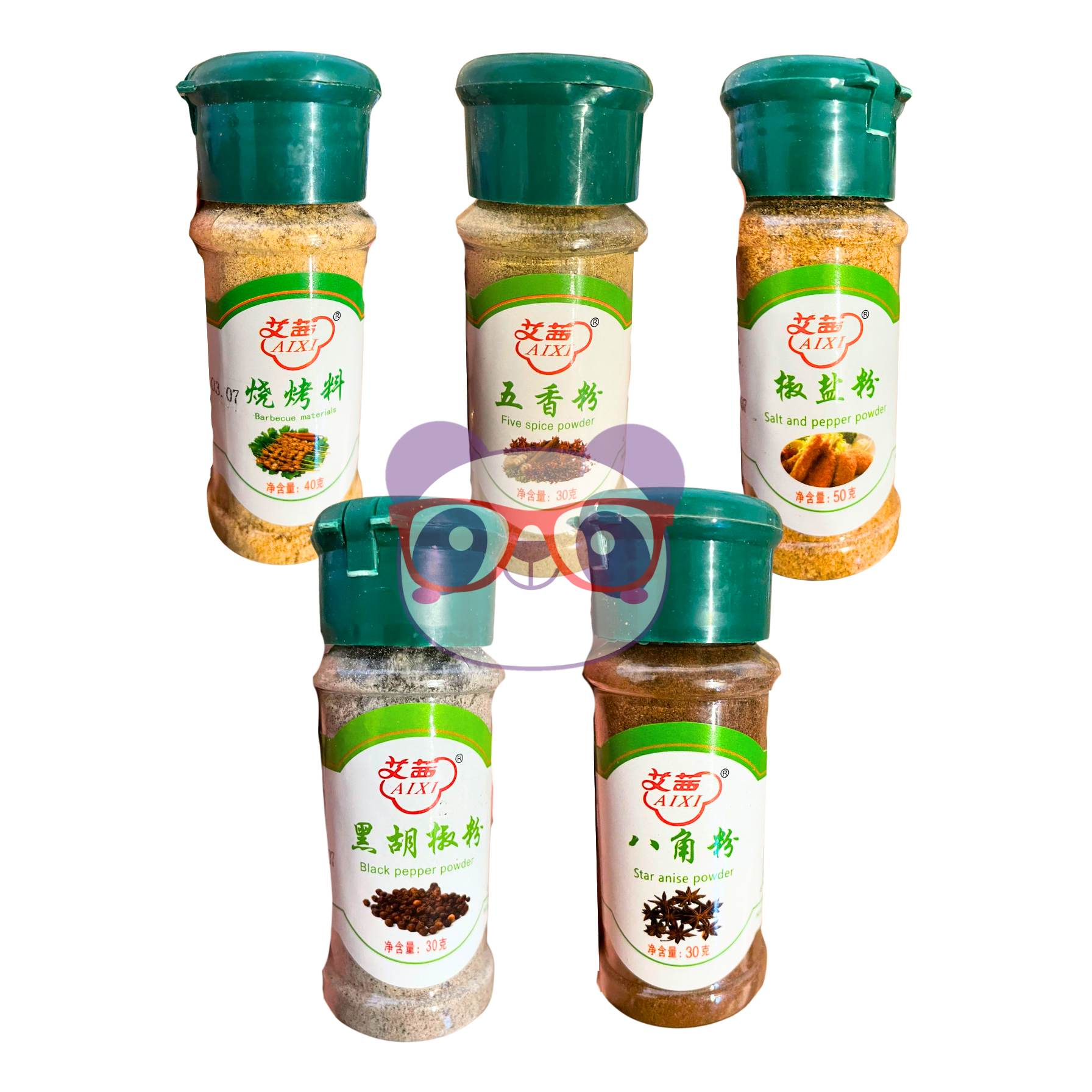 Kit Gourmet de Temperos Importados - 5 frascos