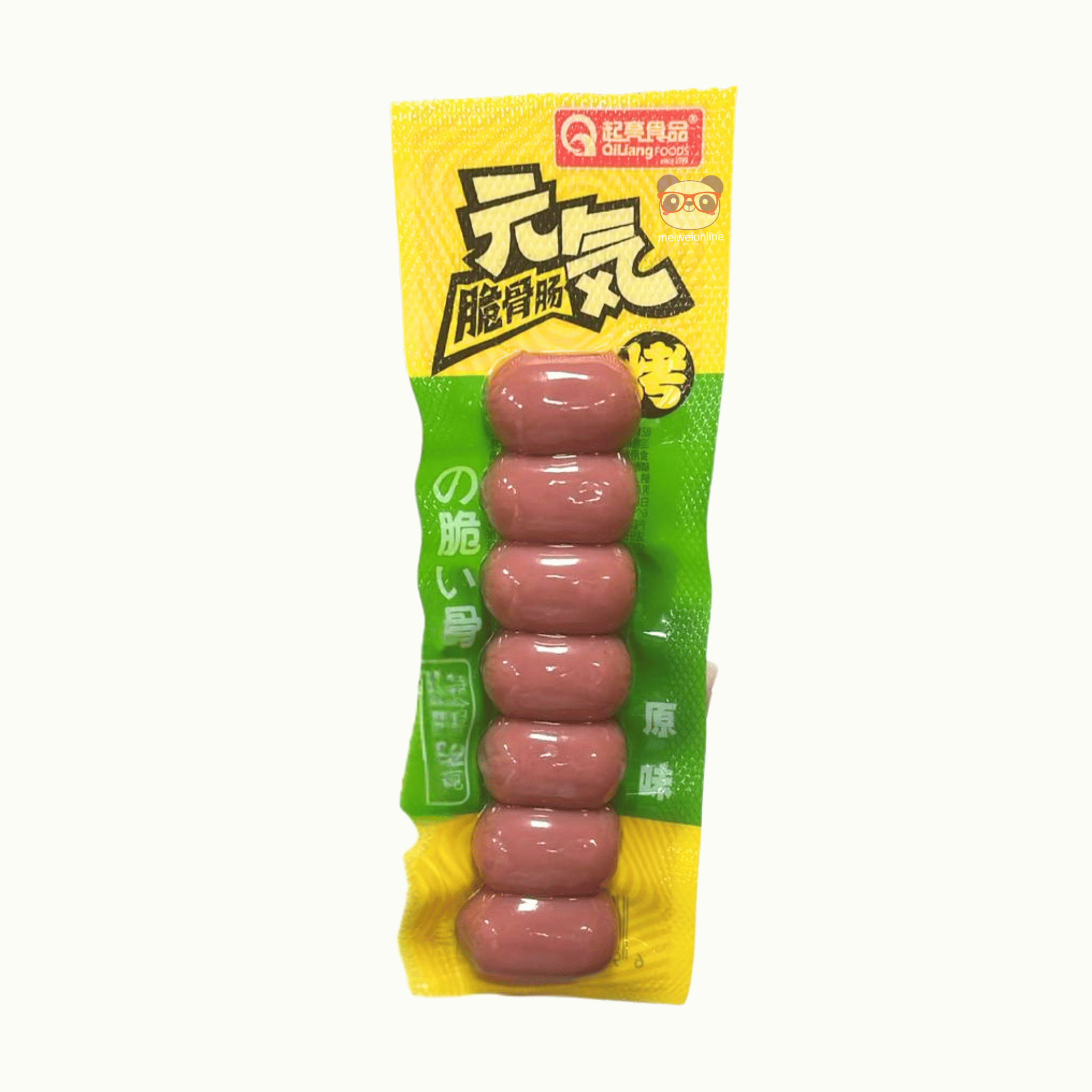 Linguiça de Frango com Cartilagem Dilang 60g- 元气脆骨肠