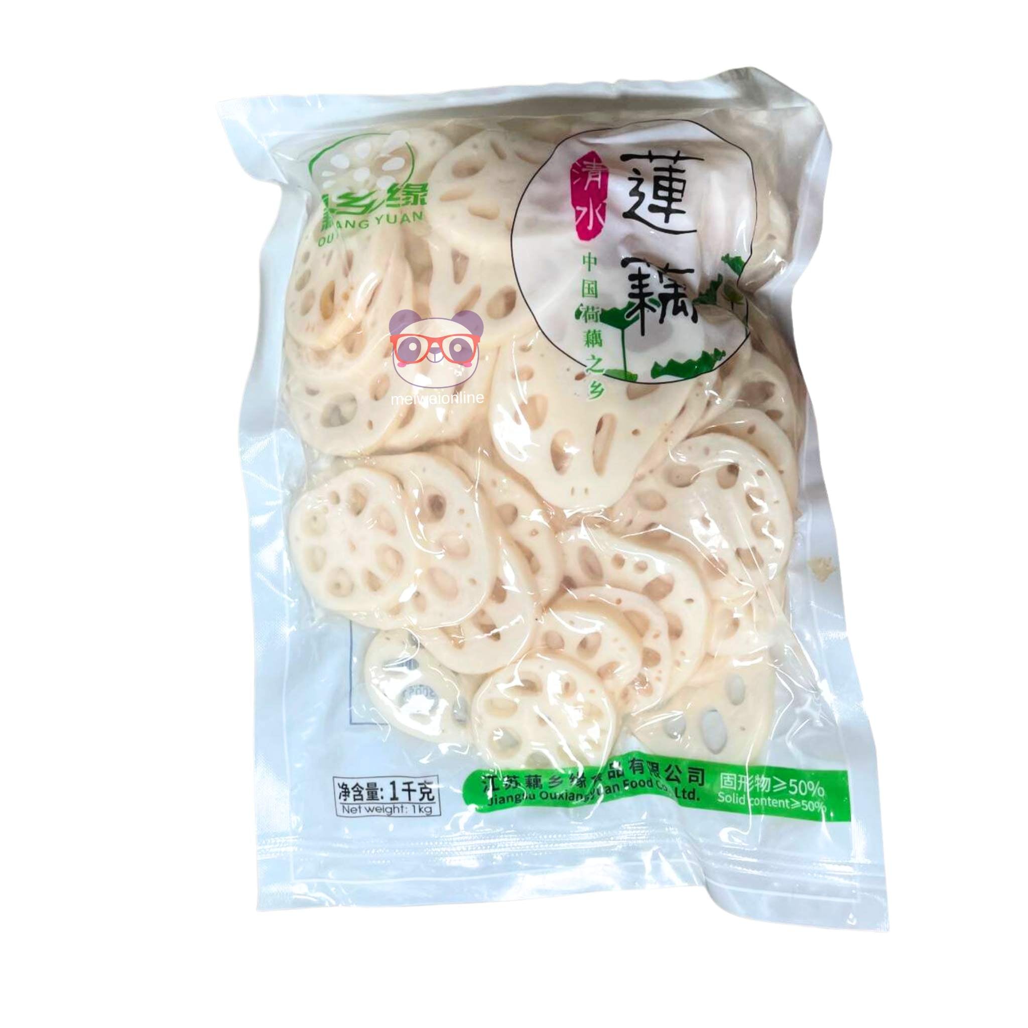 Raiz de lótus em conserva - Ouxiang Yuan 1kg