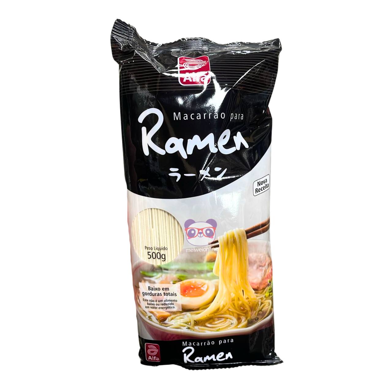 Macarrão de trigo para Ramen - Alfa 500g