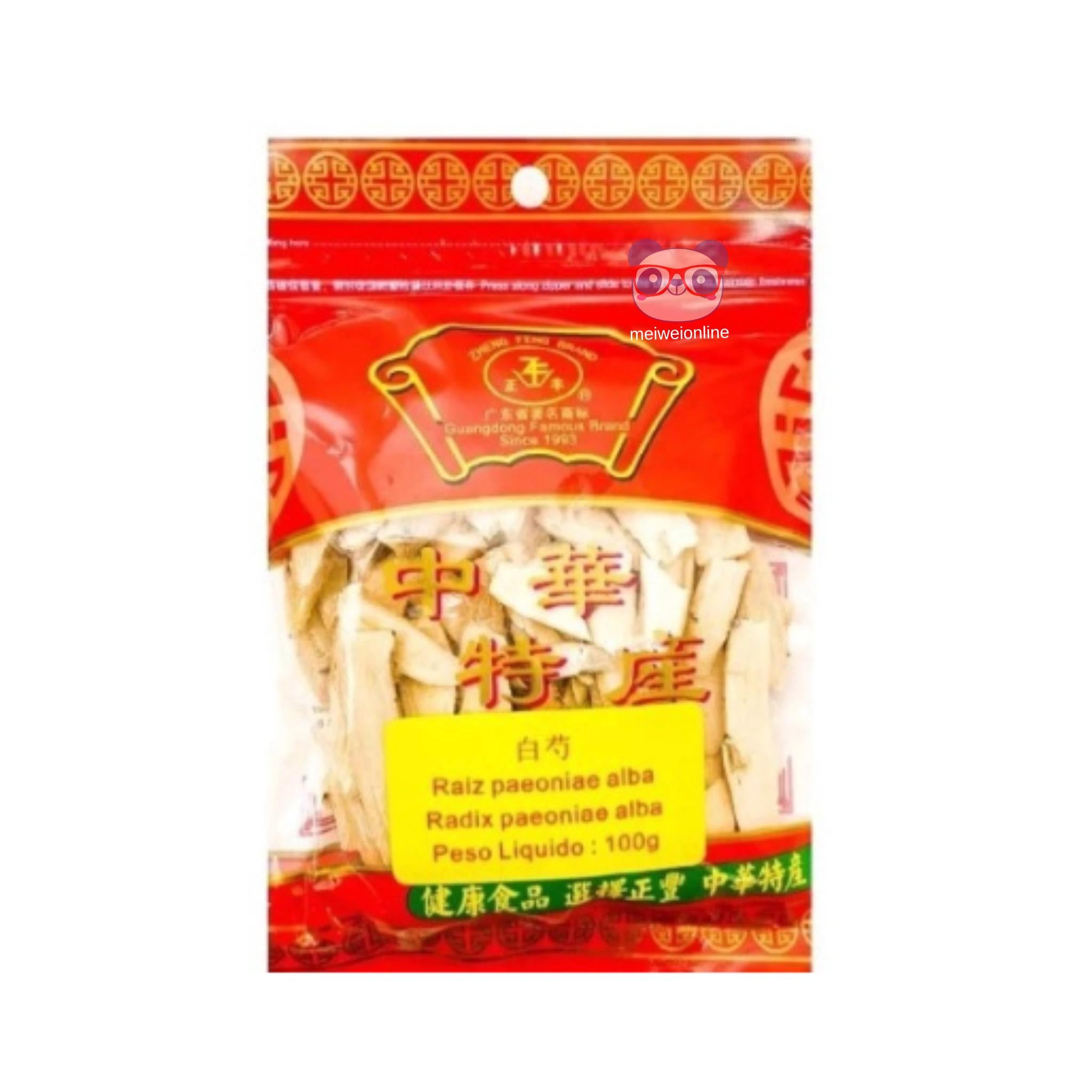 Raiz De Paeoniae Alba - Zheng Feng Brand - 100g