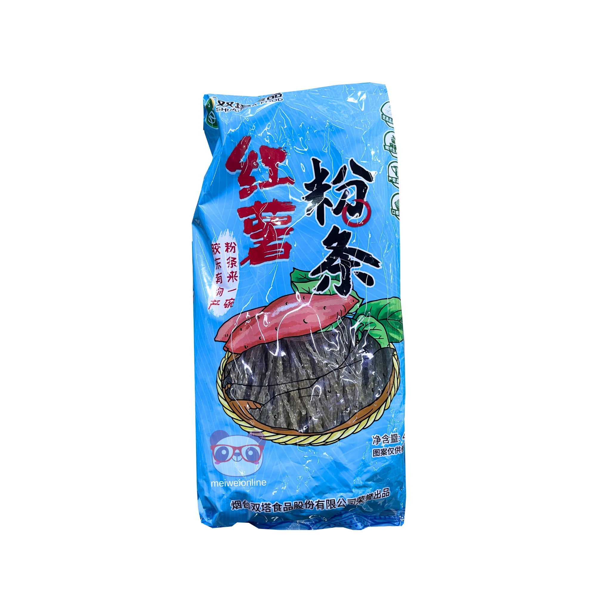 Macarrão fino de batata doce Yantai Shuangta 400g