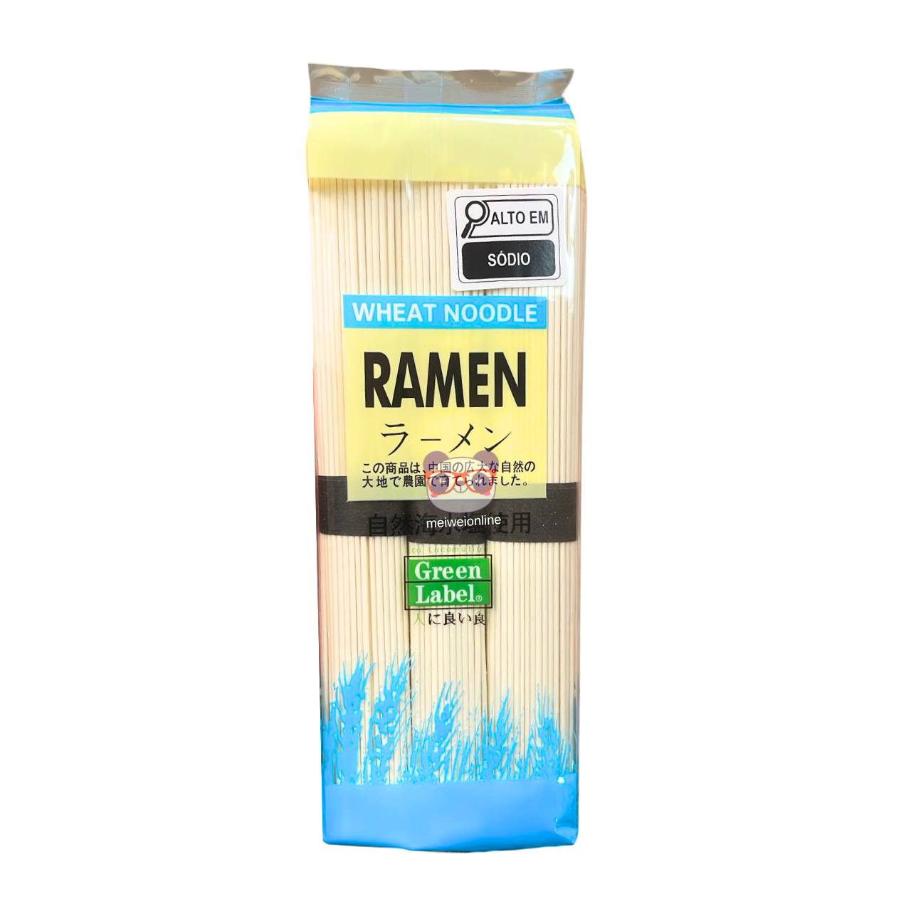 Macarrão de trigo para Ramen - Green Label 300g