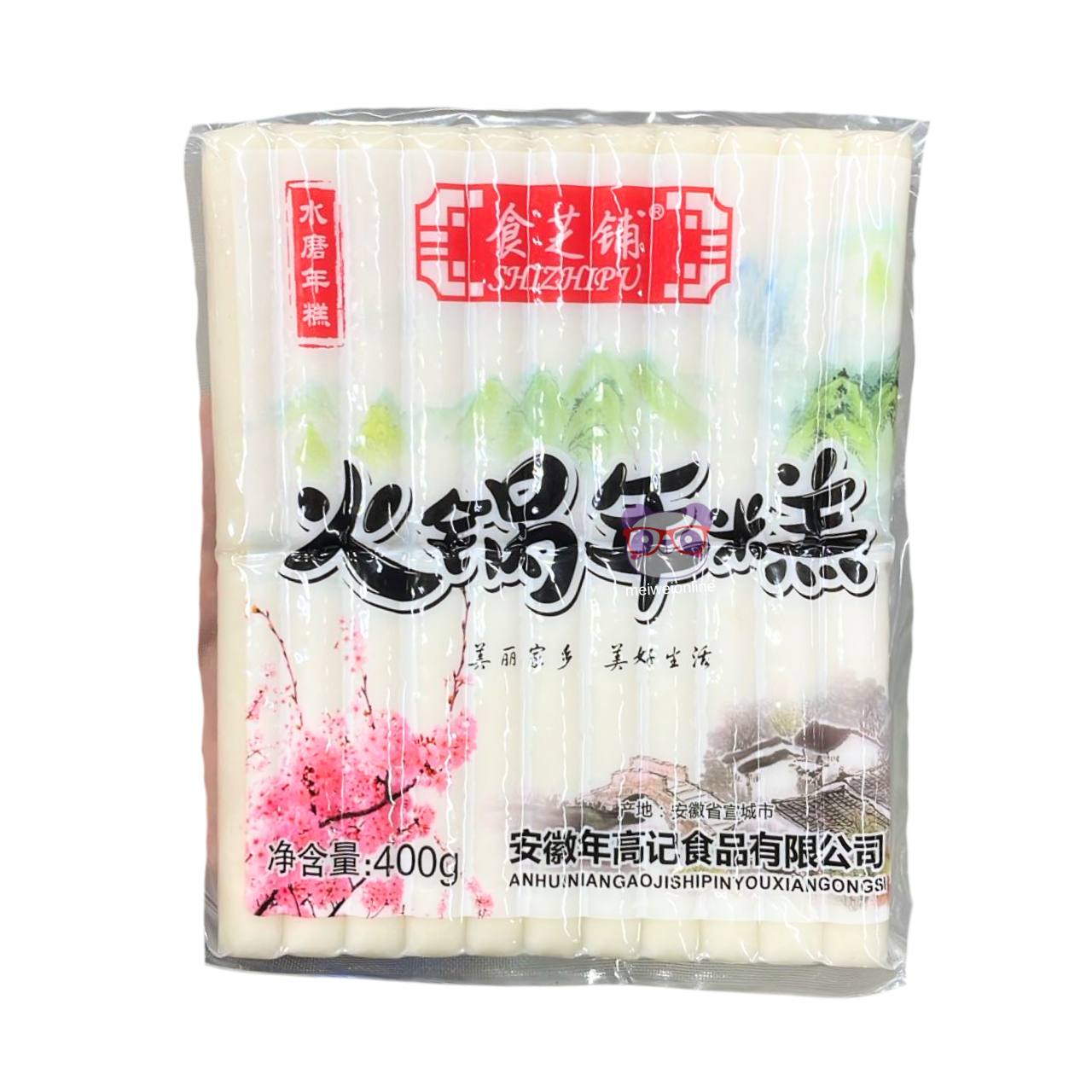 Macarrão de arroz (Tteok) para Hot Pot Topokki - Shizhipu 400g