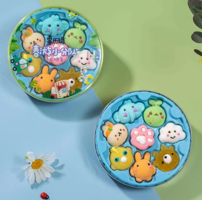 Marshmallow de frutas formatos divertidos - Guoliqi 110g