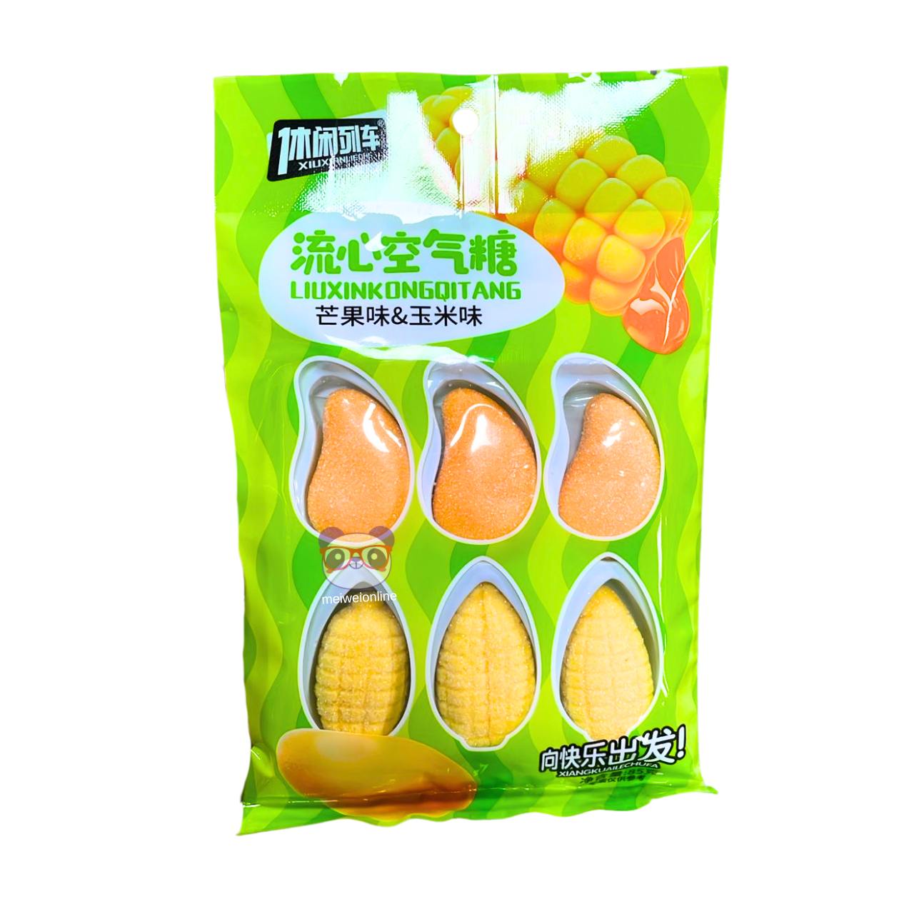 Marshmallow formato de milho - Xiu Xian Lieche 85g