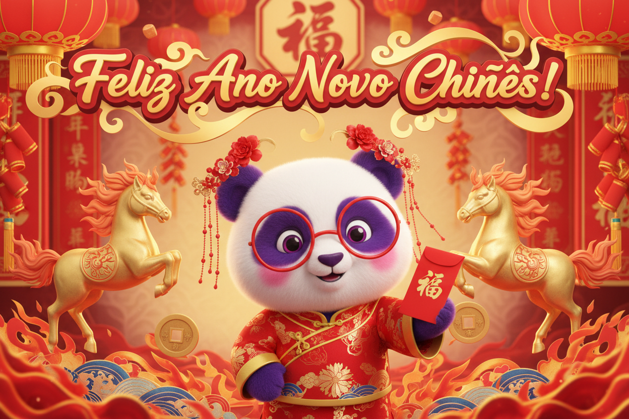 Mei Wei: Ano novo chinês cavalo