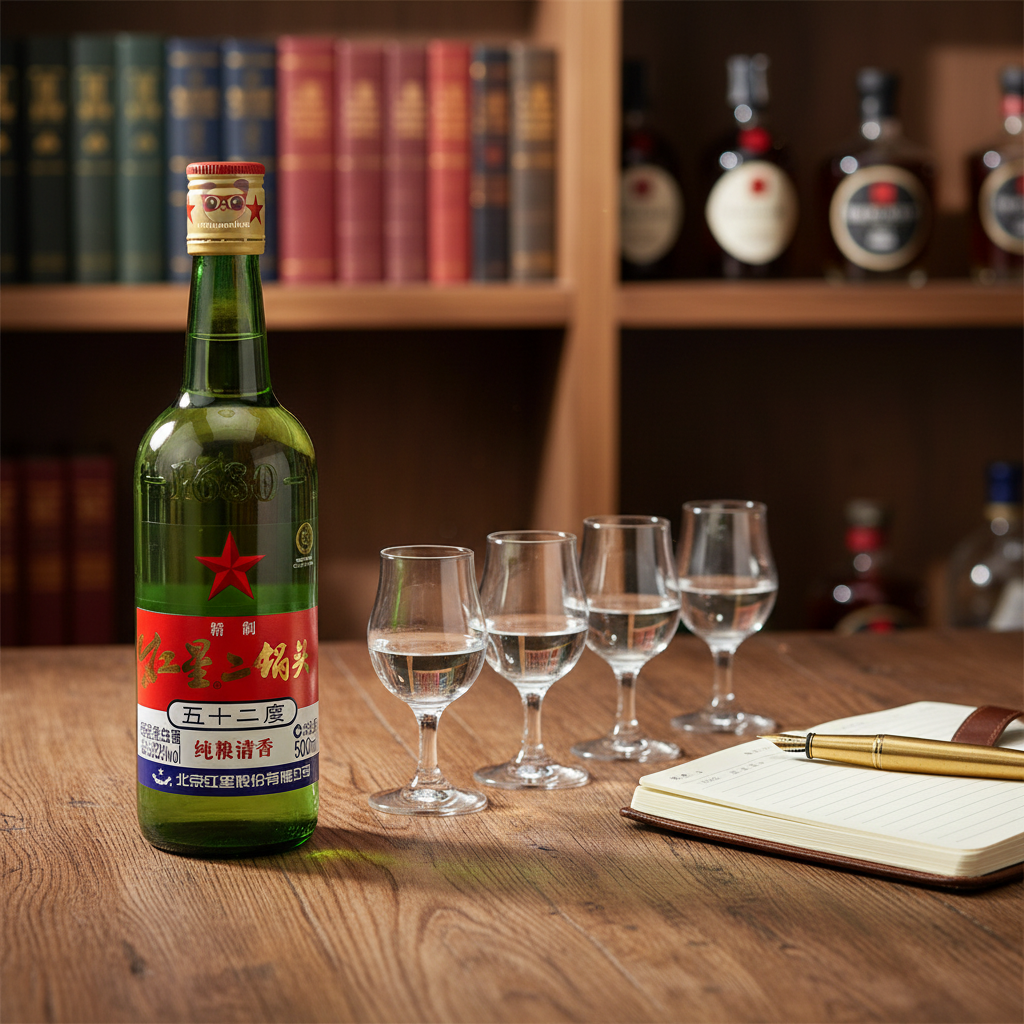 Mei Wei: Baijiu Chinês Red Star Erguotou 500ml degustação profissional - flight tasting para apreciadores e connoisseurs