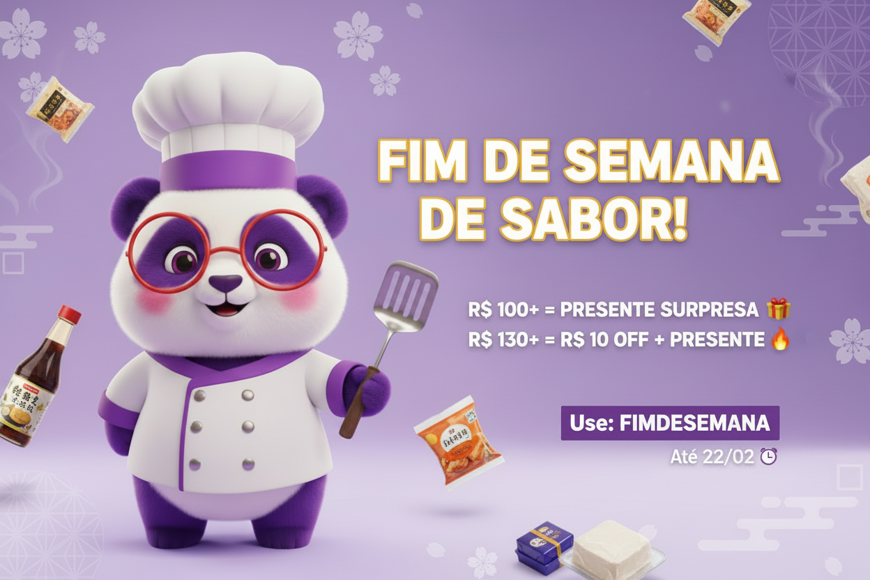 Mei Wei: Banner fim de semana de sabor.