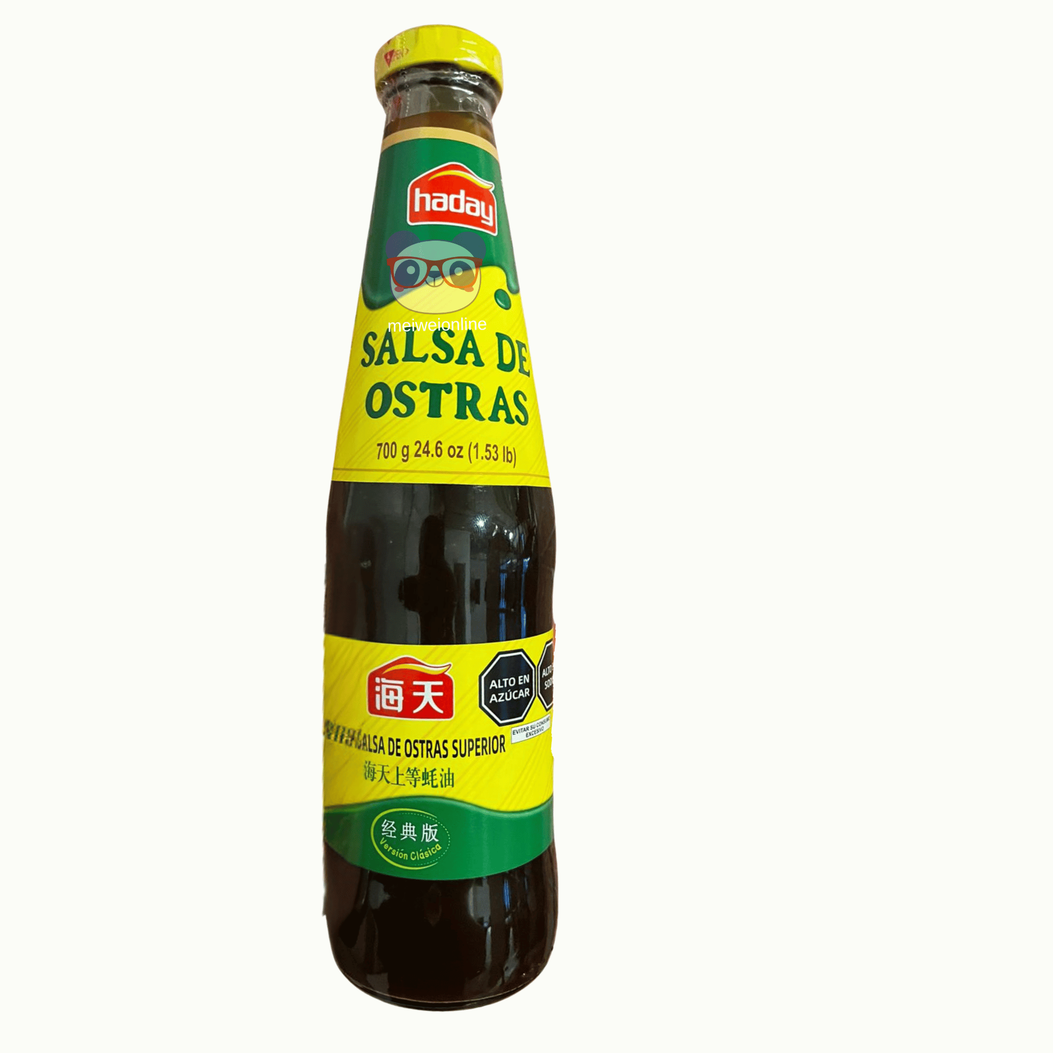 Mei Wei: Molho de Ostra Haday 700g - molho asiático umami para culinária