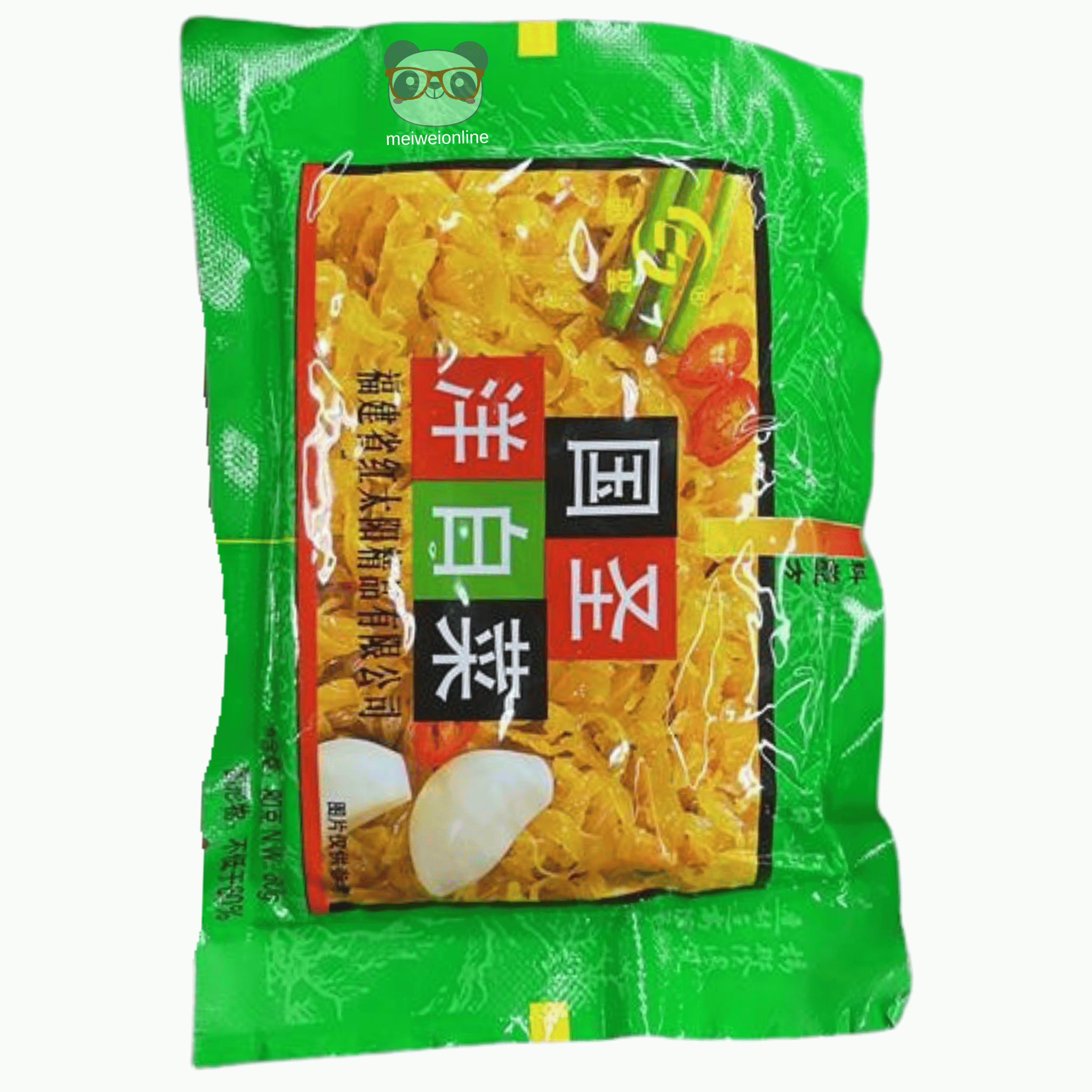  Mei Wei Embalagem de repolho chinês em conserva picante Guoyan 80g produto oriental