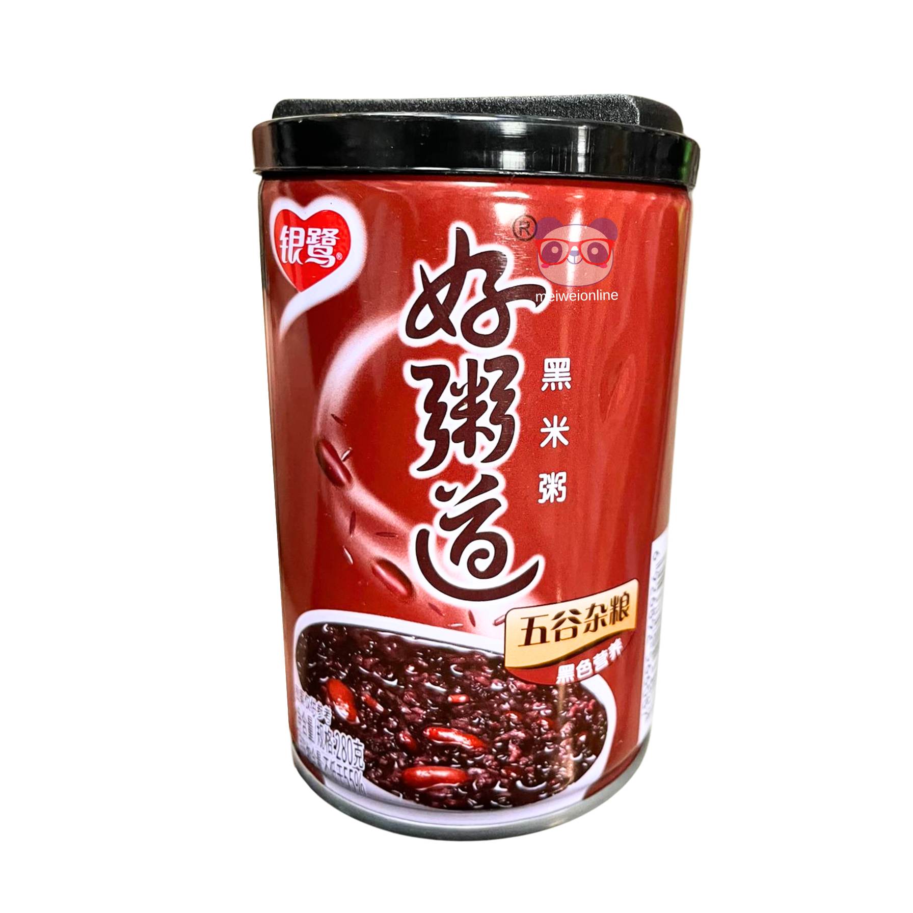 Mingau de arroz preto - Yinlu 280g