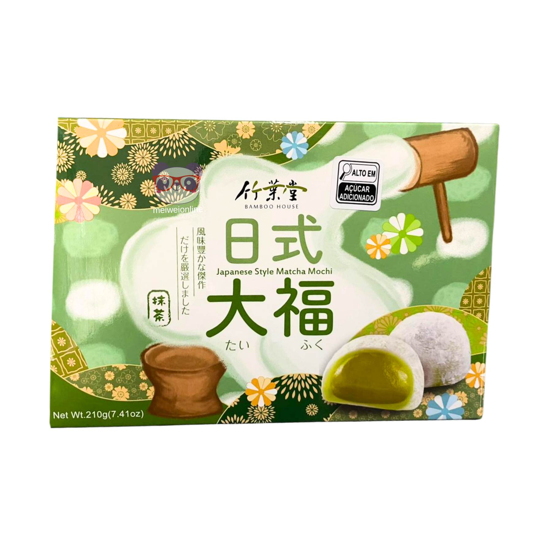 Mochi Sabor Matcha - Bamboo House 120g