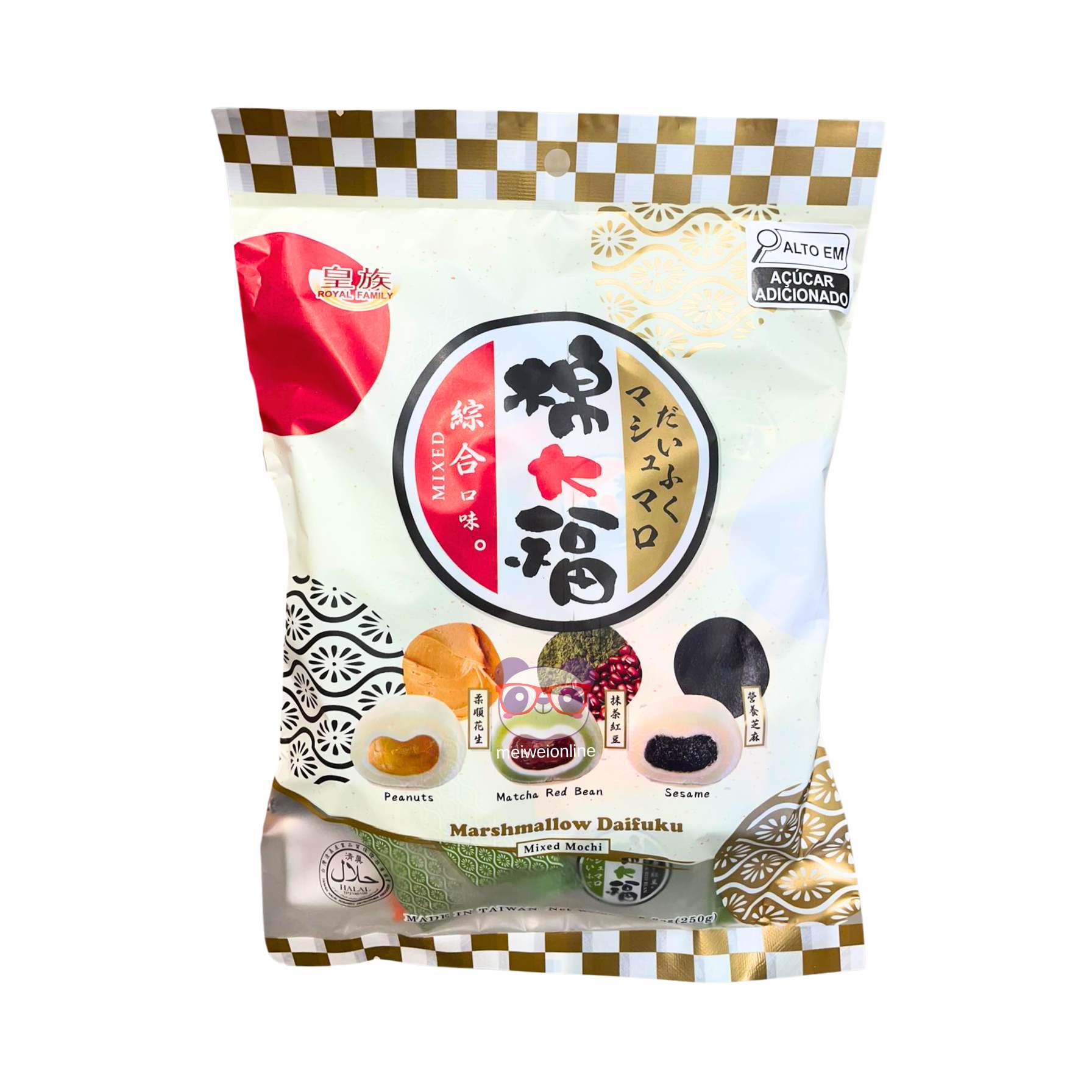 Mochi sabor misto de marshmallow - Royal Family 250g
