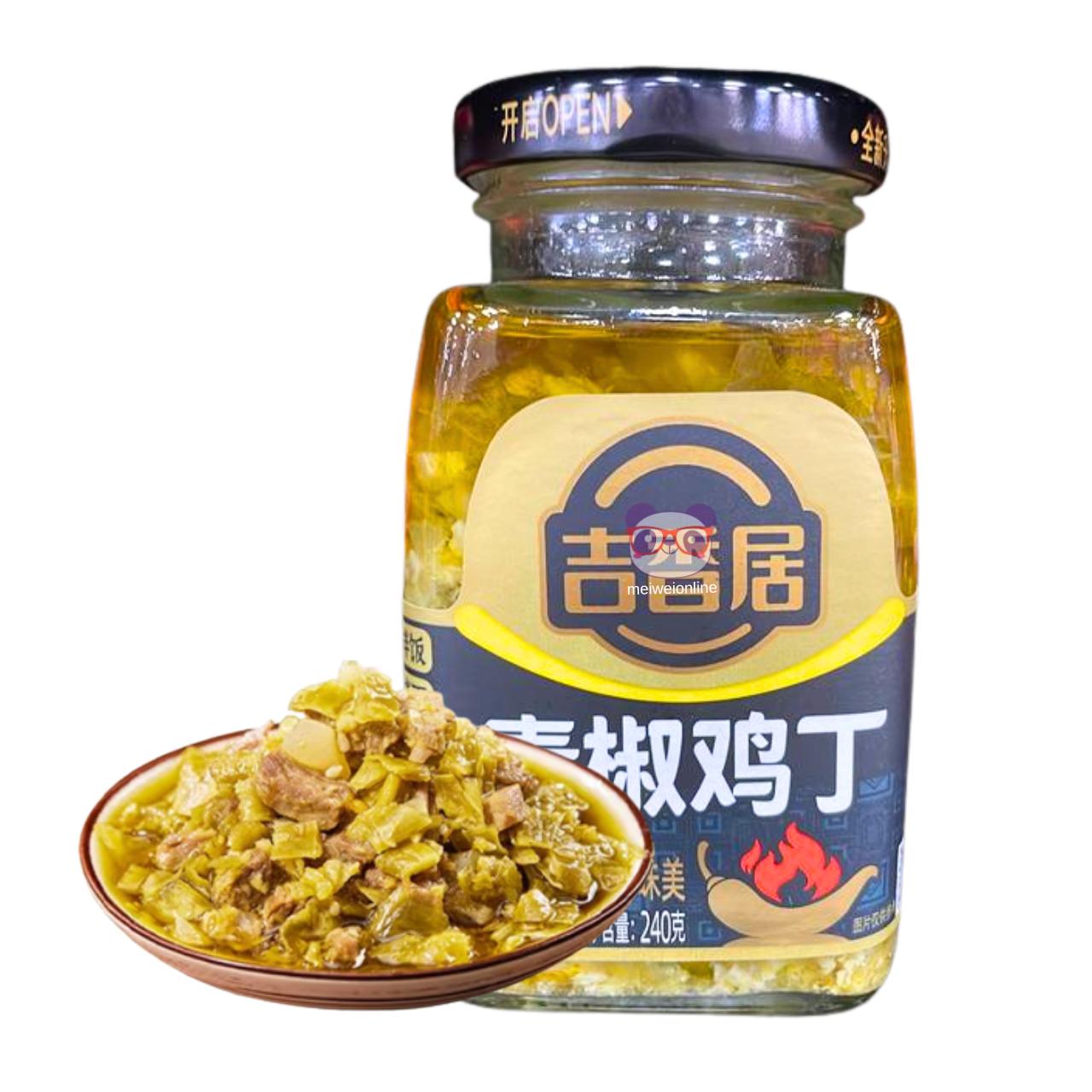 Molho de frango com pimenta verde - JiXiangJu 240g