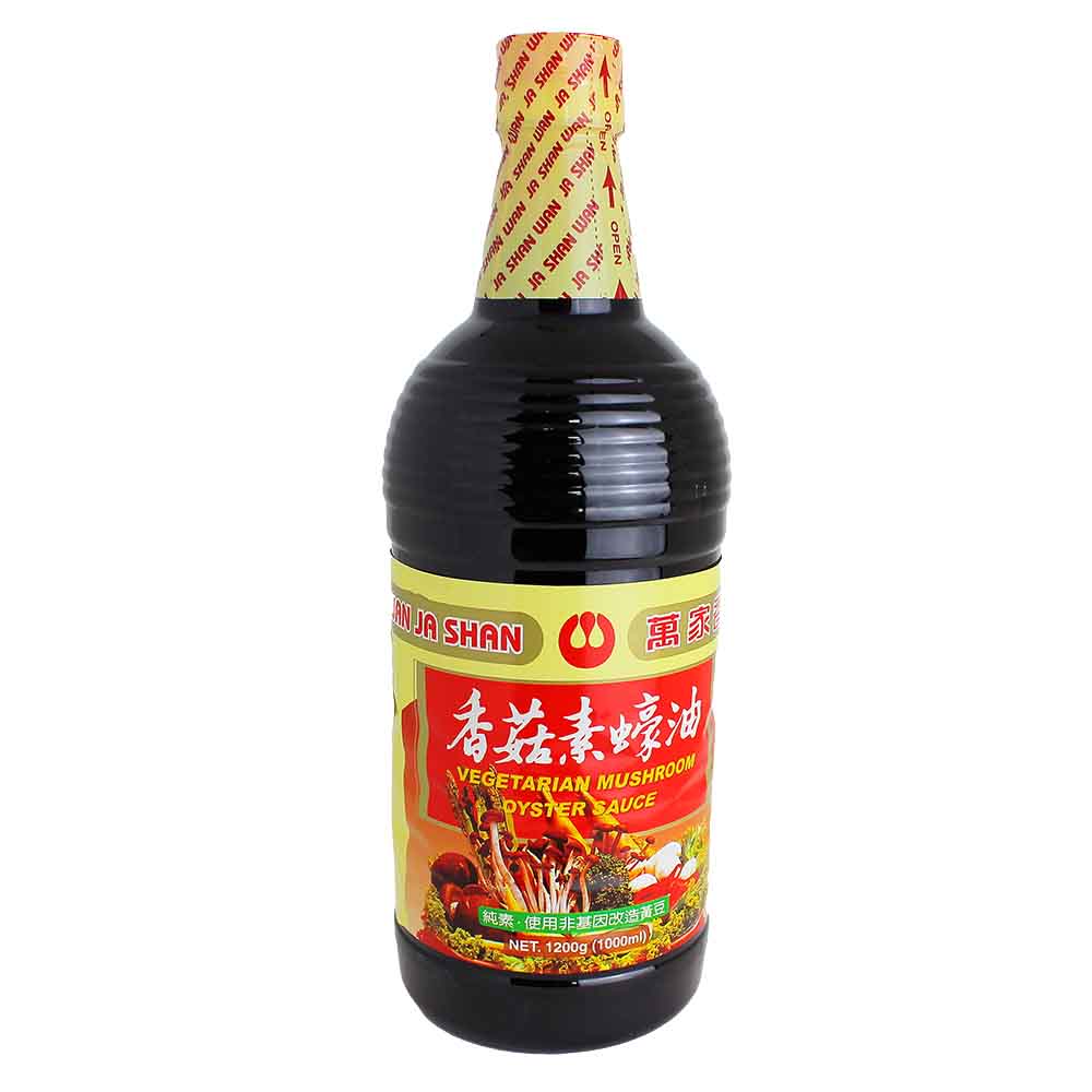 Molho de Ostra Vegetariano com cogumelo - Wan Ja Shan 1L
