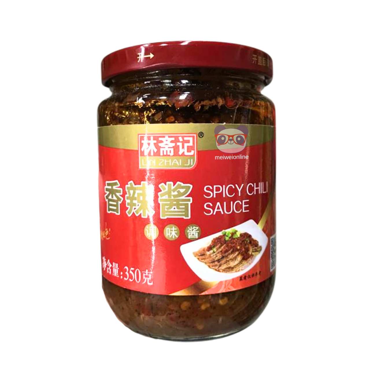 Molho de pimenta - Lin Zhai Ji 350g