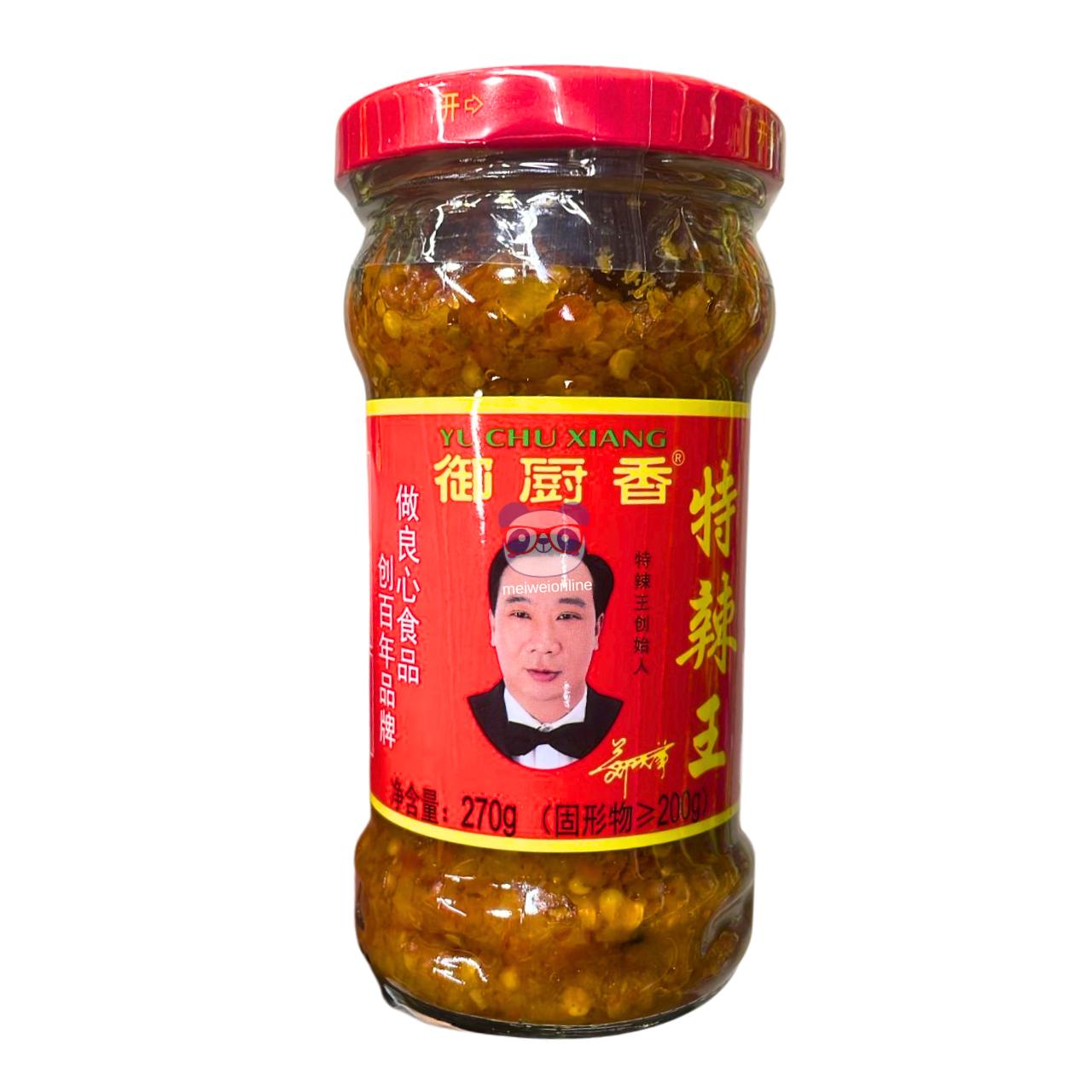 Molho de pimenta com alho super picante - Yu Chu Xiang 270g