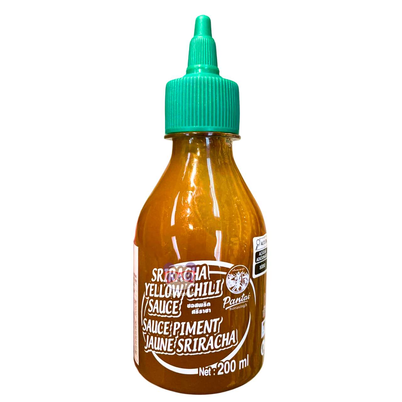 Molho de pimenta amarela Sriracha (yellow chilli) - Pantai 200ml