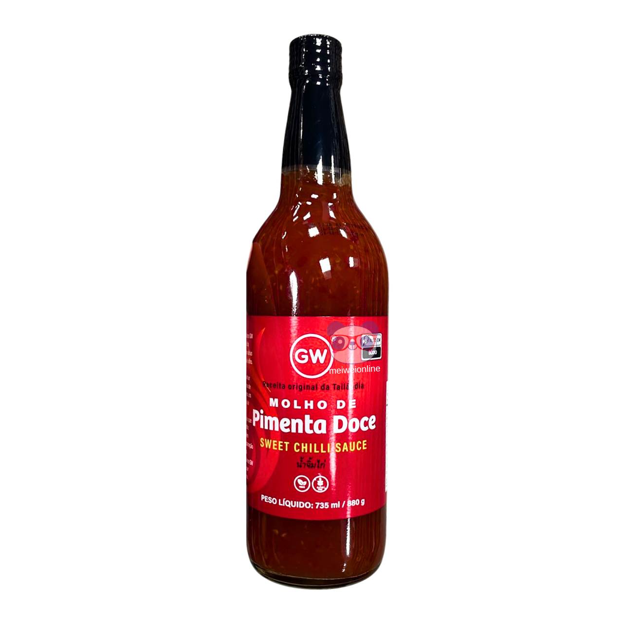 Molho de pimenta doce (Sweet chilli sauce) - GW 880g