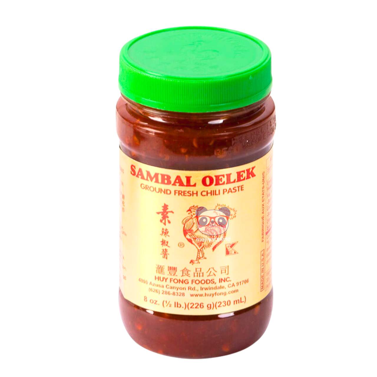 Molho de pimenta Sambal Oelek - Huy Fong 226g