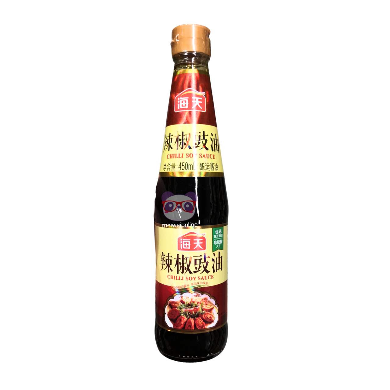 Molho de soja com pimenta - Haday 450ml
